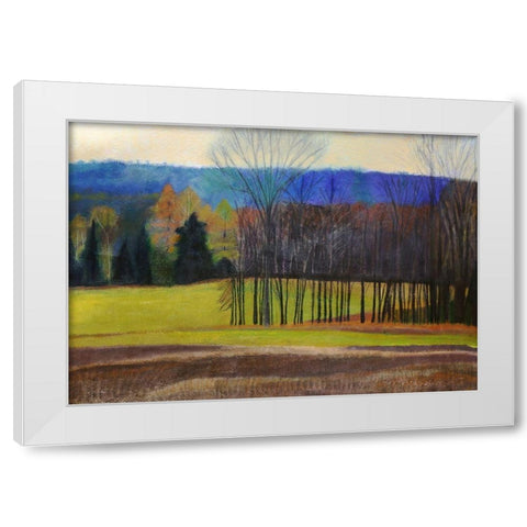 Charlevoix County White Modern Wood Framed Art Print by Hendrick, Cathe