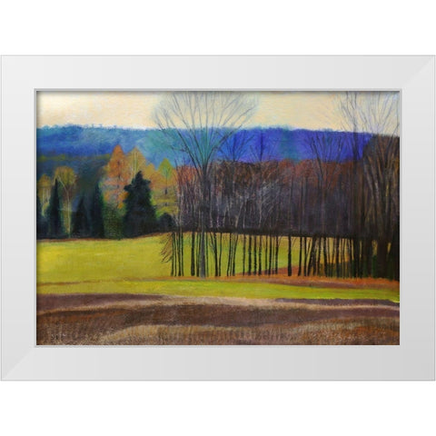 Charlevoix County White Modern Wood Framed Art Print by Hendrick, Cathe