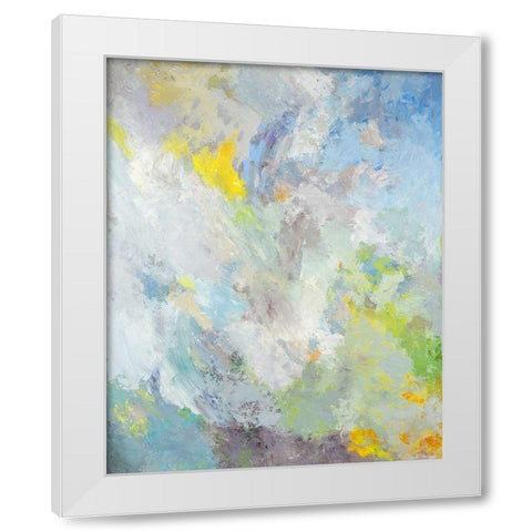 Winter Wind White Modern Wood Framed Art Print by Heller, Marsha