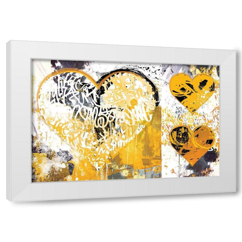 Continental Rummy White Modern Wood Framed Art Print by Hastings, Porter