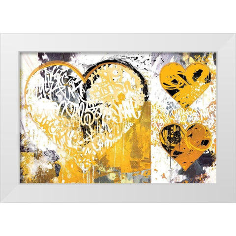 Continental Rummy White Modern Wood Framed Art Print by Hastings, Porter