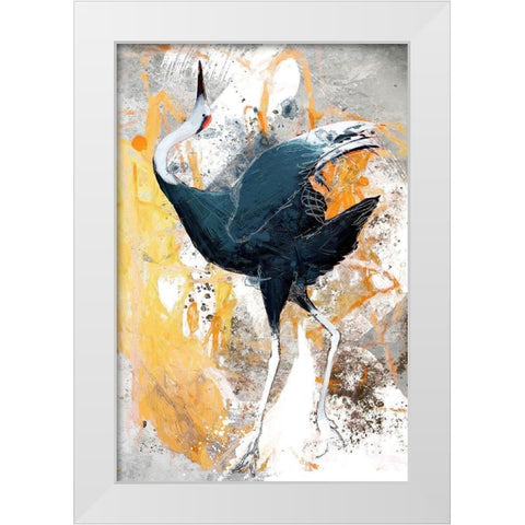 Rites of Spring White Modern Wood Framed Art Print by Hastings, Porter
