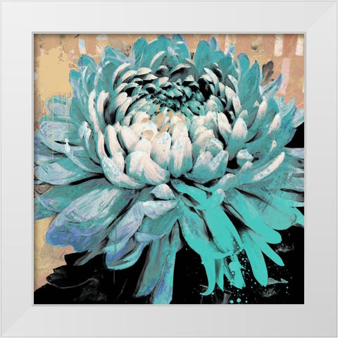 Boom Bloom No. 2 White Modern Wood Framed Art Print by Hastings, Porter