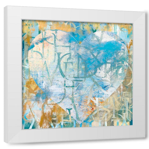 Lingering Truth White Modern Wood Framed Art Print by Hastings, Porter