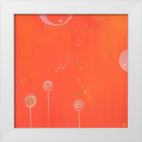 Photosynthesis II White Modern Wood Framed Art Print by Han, Stephanie