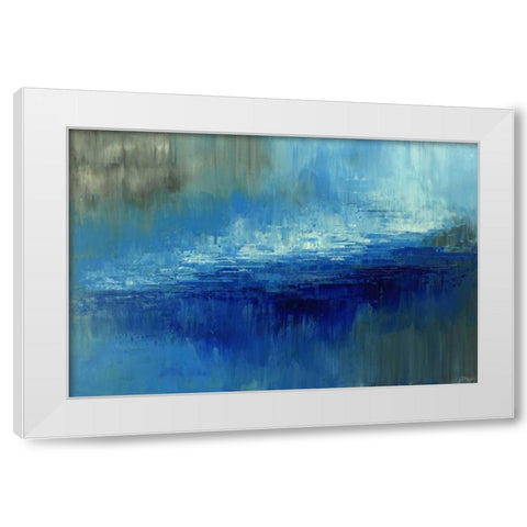 Lost Paradise White Modern Wood Framed Art Print by Iliina, Tatiana