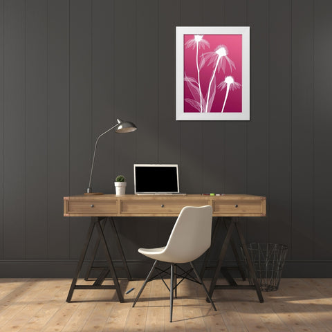 IN246_5 White Modern Wood Framed Art Print by GraphINC Studio