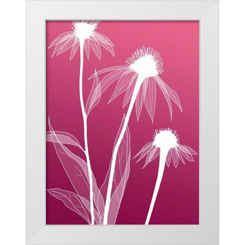 IN246_5 White Modern Wood Framed Art Print by GraphINC Studio