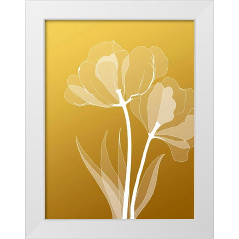 IN246_6 White Modern Wood Framed Art Print by GraphINC Studio