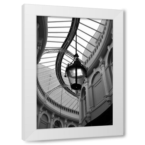 Rotunda White Modern Wood Framed Art Print by Incado