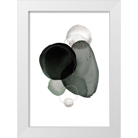 Expression of Hope No. 1 White Modern Wood Framed Art Print by Incado