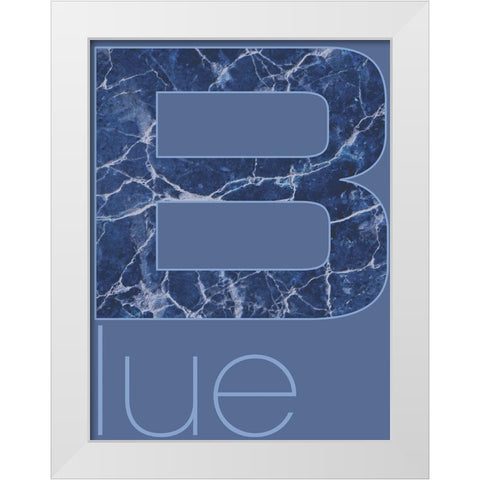 RGB 03 White Modern Wood Framed Art Print by TypeLike