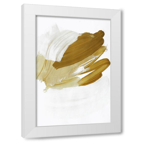 Brushes White Modern Wood Framed Art Print by Incado