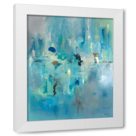 A Story to Tell White Modern Wood Framed Art Print by Jackson, Victoria