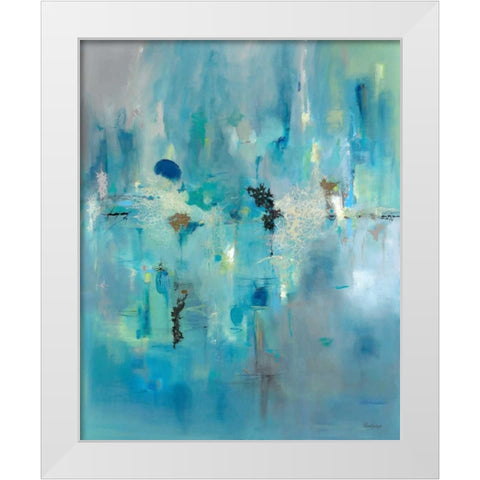 A Story to Tell White Modern Wood Framed Art Print by Jackson, Victoria
