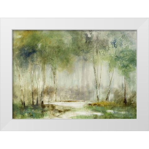 The Quiet Life White Modern Wood Framed Art Print by Jennings, J Austin