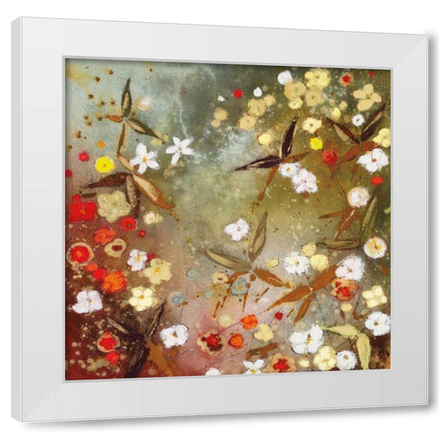 Gardens in the Mist XIII White Modern Wood Framed Art Print by Koury, Aleah