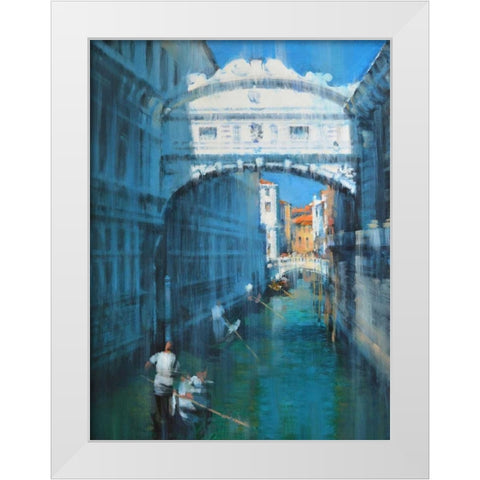 Venice II White Modern Wood Framed Art Print by Krioutchkov, Alex Hook
