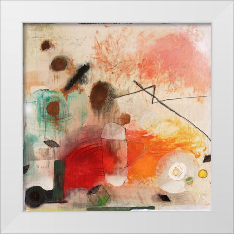 Changed My Mind 1 White Modern Wood Framed Art Print by Koury, Aleah