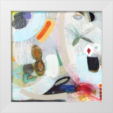 Changed My Mind 6 White Modern Wood Framed Art Print by Koury, Aleah