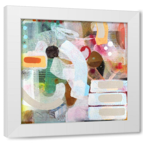 Changed My Mind 3 White Modern Wood Framed Art Print by Koury, Aleah