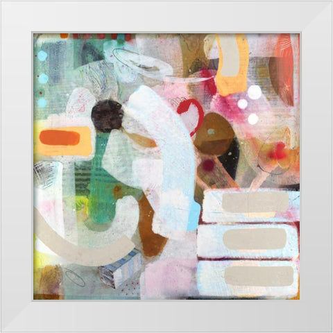 Changed My Mind 3 White Modern Wood Framed Art Print by Koury, Aleah