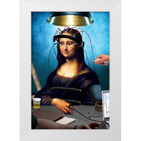 Advanced Diagnostic Techniques  White Modern Wood Framed Art Print by Kite, Barry