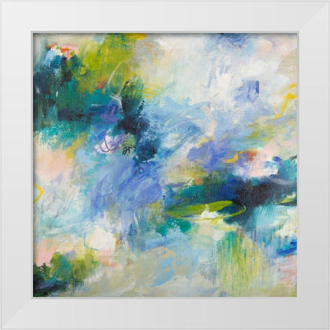 Endless Summer Series No. 2 White Modern Wood Framed Art Print by Koelman, Hilma