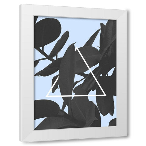 Get On Top White Modern Wood Framed Art Print by Kastl-Lungberg, Hanna