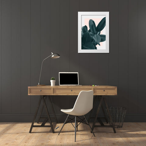 Tonight White Modern Wood Framed Art Print by Kastl-Lungberg, Hanna