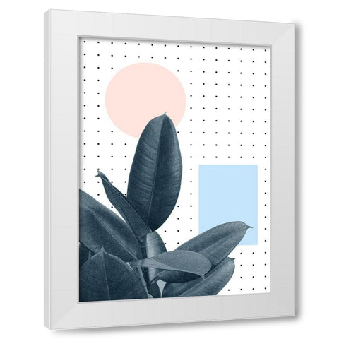 Wonaâ‚¬â„¢t Waste Another Day White Modern Wood Framed Art Print by Kastl-Lungberg, Hanna