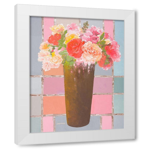 Especially for You White Modern Wood Framed Art Print by Khorasani, Hooshang