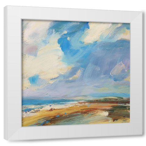 Ochre Sand West Coast White Modern Wood Framed Art Print by Kinmont, Andrew