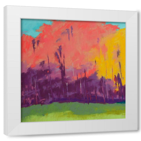 Bright View No. 2 White Modern Wood Framed Art Print by Kelly, Mike
