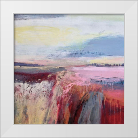 Autumn Dreaming White Modern Wood Framed Art Print by Kinmont, Andrew