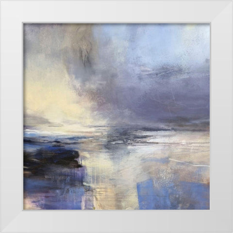 Liquid Light White Modern Wood Framed Art Print by Kinmont, Andrew