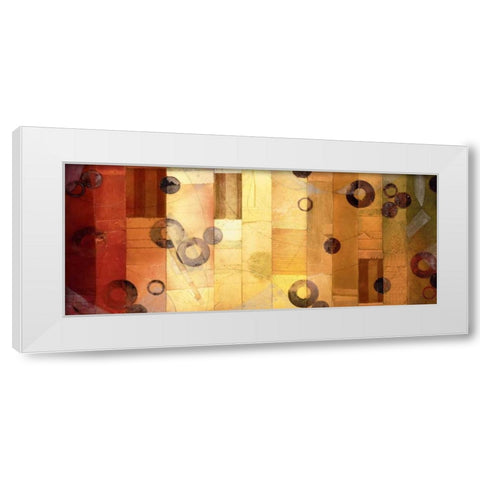 Of This World No. 8 White Modern Wood Framed Art Print by Koury, Aleah