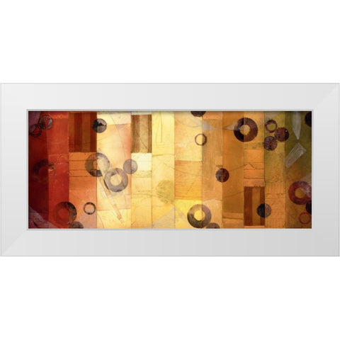 Of This World No. 8 White Modern Wood Framed Art Print by Koury, Aleah