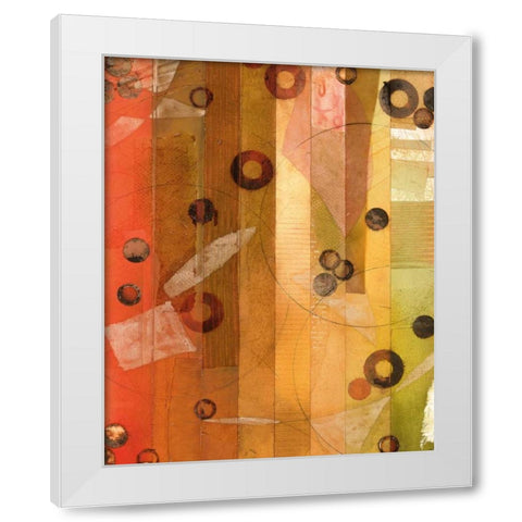 Of This World No. 11 White Modern Wood Framed Art Print by Koury, Aleah