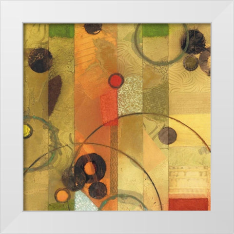 Of This World No. 15 White Modern Wood Framed Art Print by Koury, Aleah