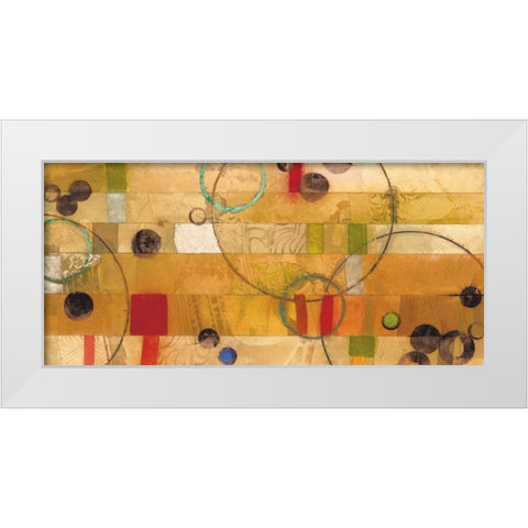 Of This World No. 16 White Modern Wood Framed Art Print by Koury, Aleah