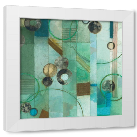 Of This World No. 17 White Modern Wood Framed Art Print by Koury, Aleah