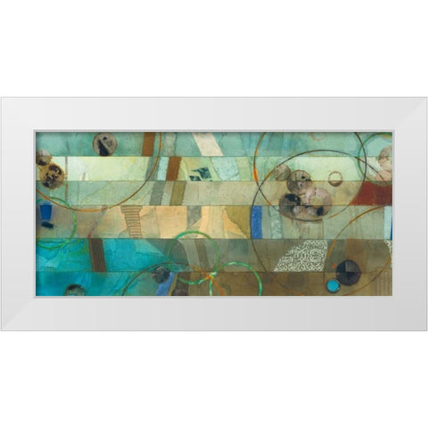 Of This World No. 18 White Modern Wood Framed Art Print by Koury, Aleah