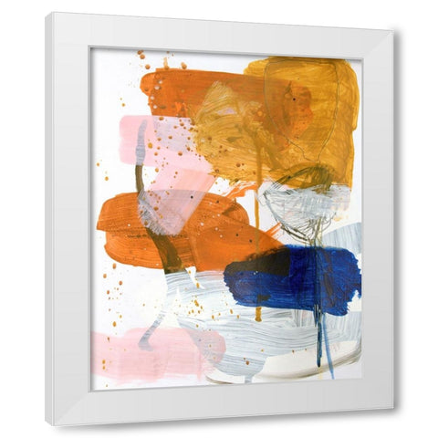 Imagine I was There No. 2 White Modern Wood Framed Art Print by Lauzon, Danielle