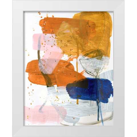 Imagine I was There No. 2 White Modern Wood Framed Art Print by Lauzon, Danielle