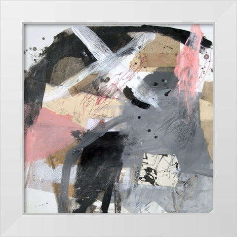 The Moment of Doubt White Modern Wood Framed Art Print by Lauzon, Danielle