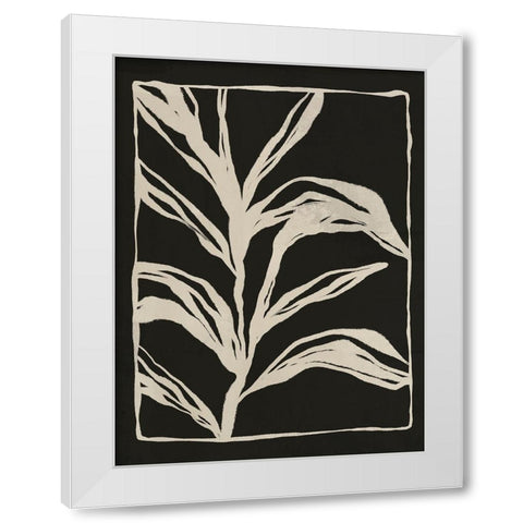 Garden White Modern Wood Framed Art Print by LivinLi