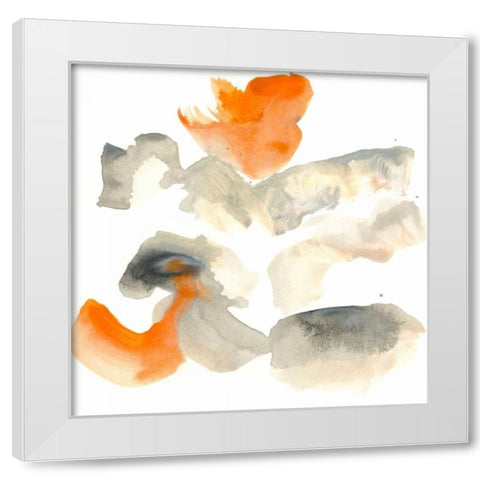 Hang Loose I White Modern Wood Framed Art Print by Lehnhardt, Iris