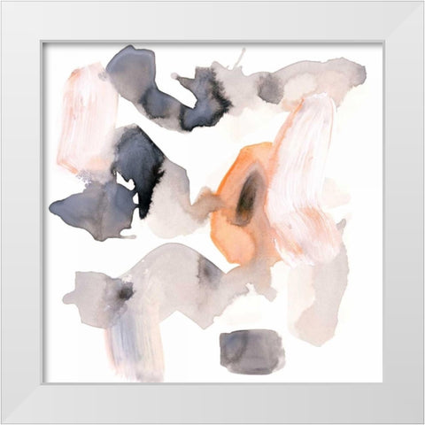 Hang Loose III White Modern Wood Framed Art Print by Lehnhardt, Iris