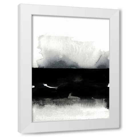 BW 01 White Modern Wood Framed Art Print by Lehnhardt, Iris